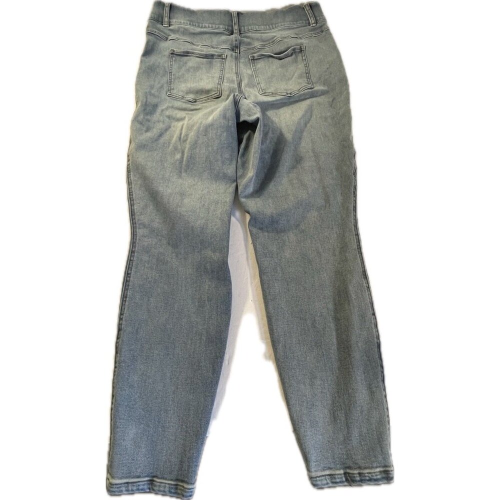 $128 SPANX 20275R ANKLE SKINNY DENIM ANKLE JEGGING  LIGHT BLUE SIZE 1x